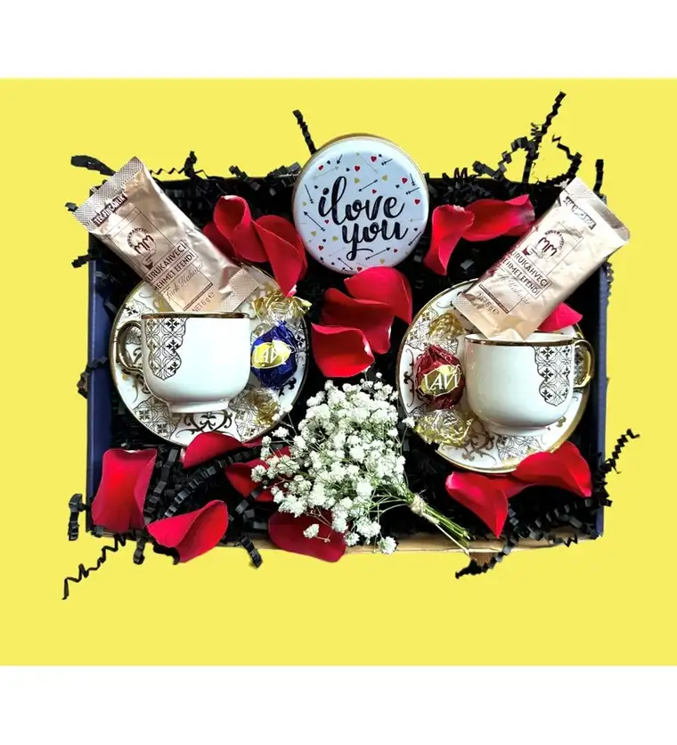 Turkish Coffee Gift Box - Bursa çiçek siparişi